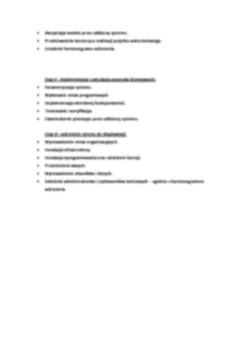Implementacja Zintegrowanego Informatycznego Systemu Zarządzania - strona 2