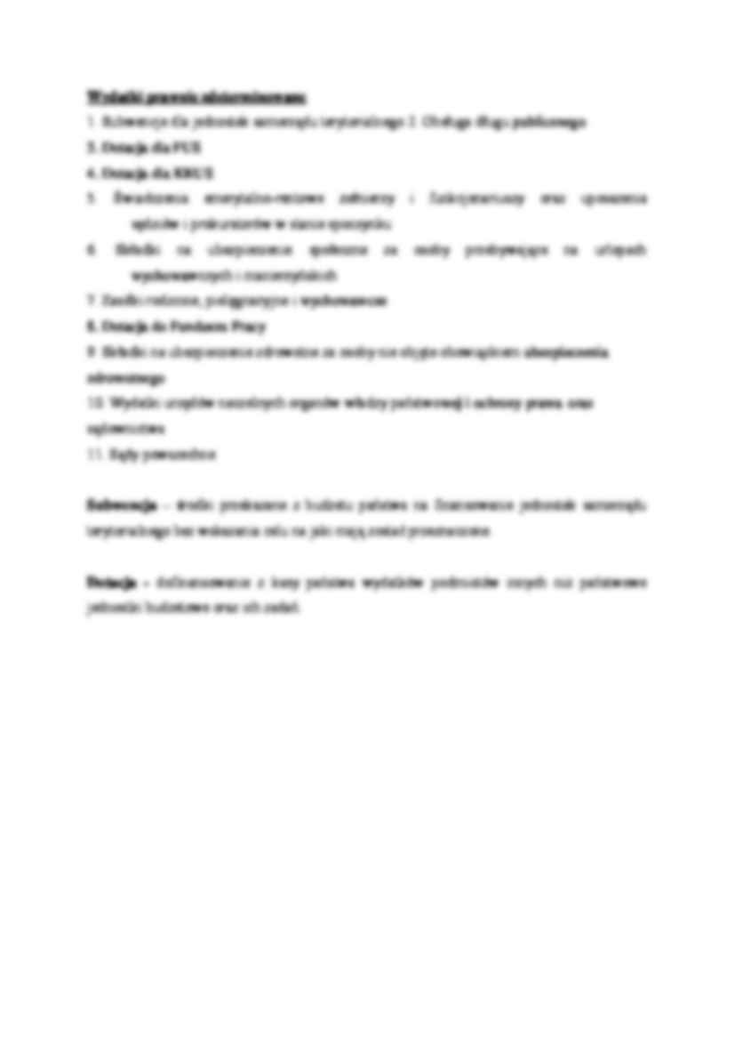 Klasyfikacja wydatków - omówienie - układ zadaniowy    - strona 2