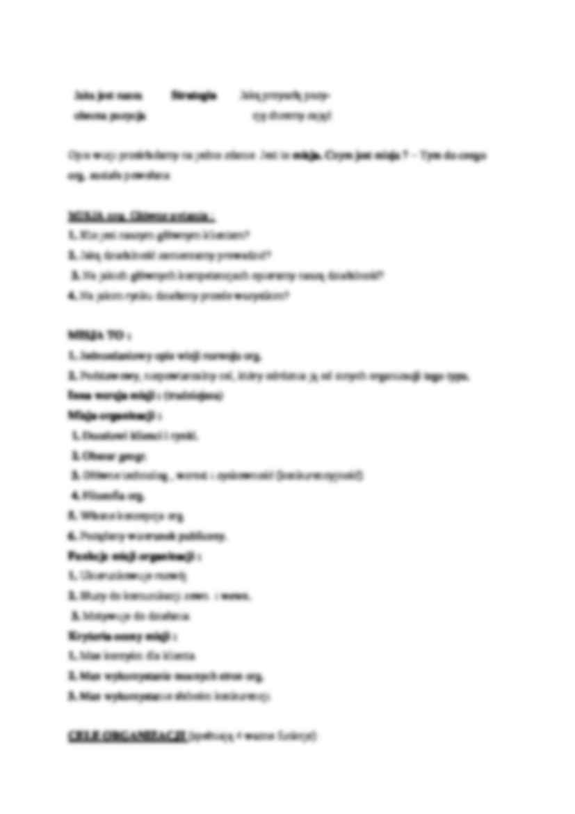 Wizje rozwoju organizacji  - omówienie - strona 2