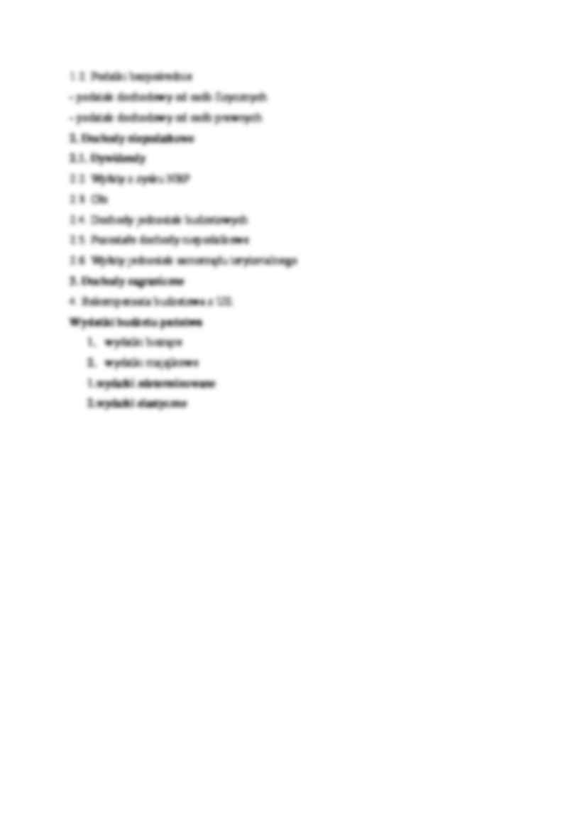 Budżet państwa - opracowanie - scentralizowany fundusz publiczny  - strona 2