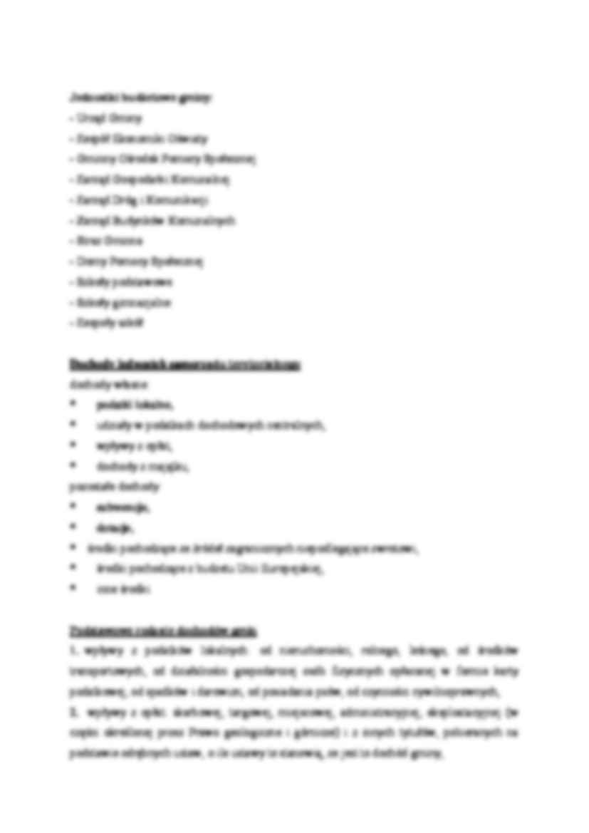 Finanse gminy - omówienie - strona 2