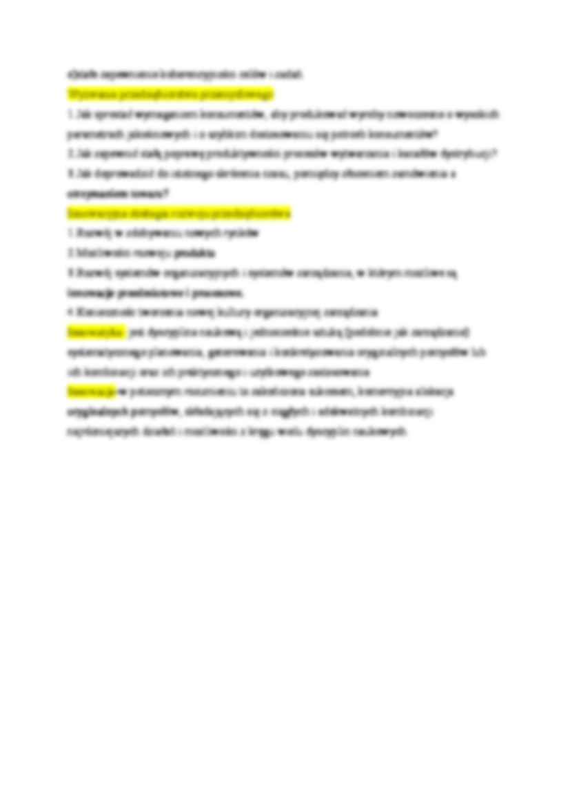 Zarządzanie innowacjami - pojęcia - strona 2