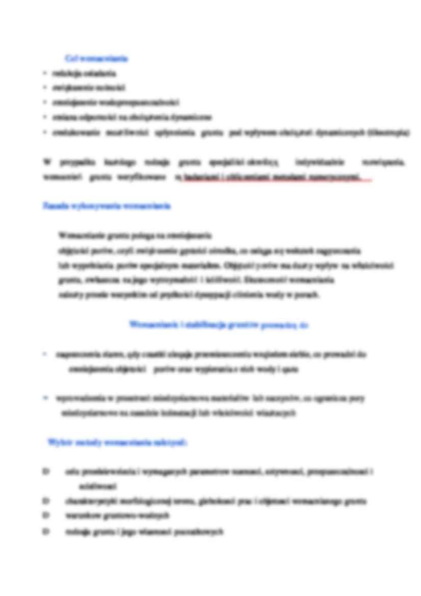 Charakterystyka stabilizacji i wzmacniania gruntów - grunt wzmocniony - strona 2