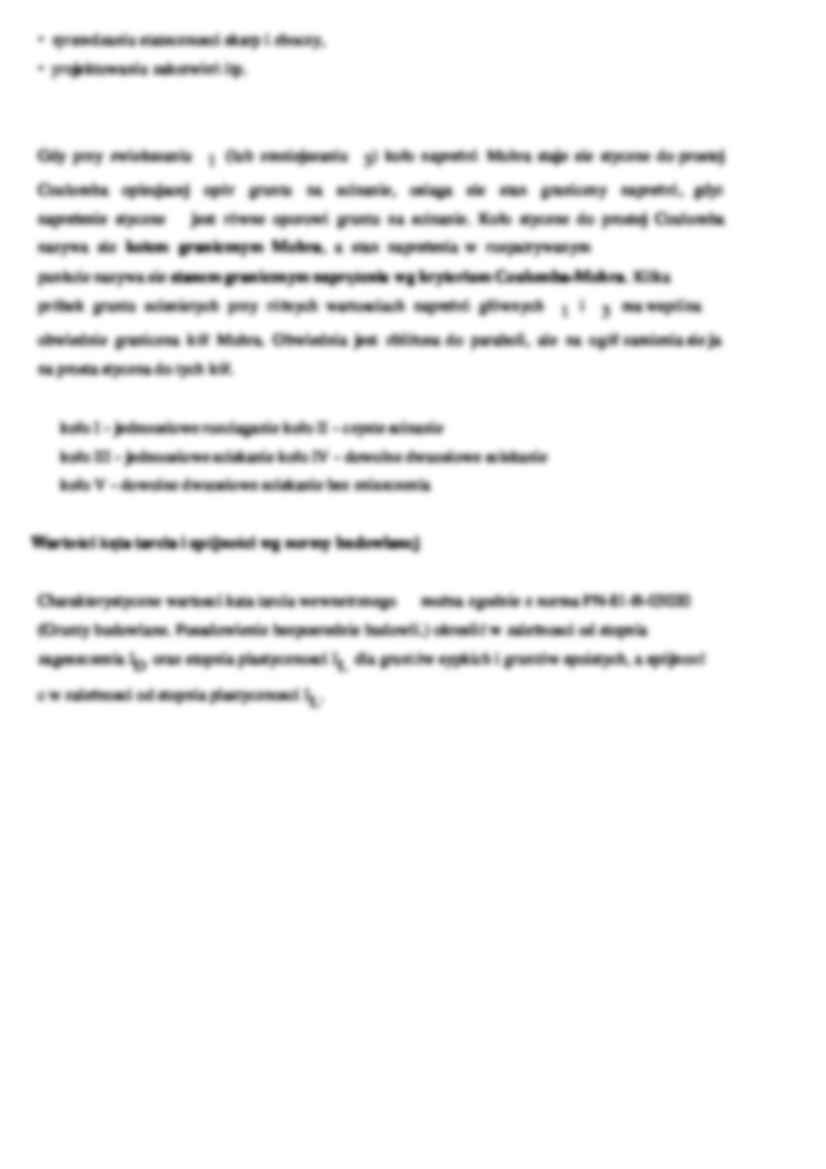 Spójność gruntu - wykład - strona 2