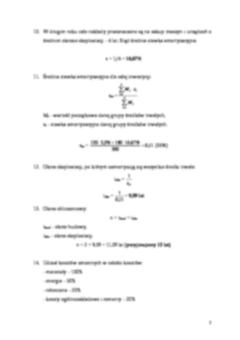 Projekt inwestycyjny - ekonomika - strona 3