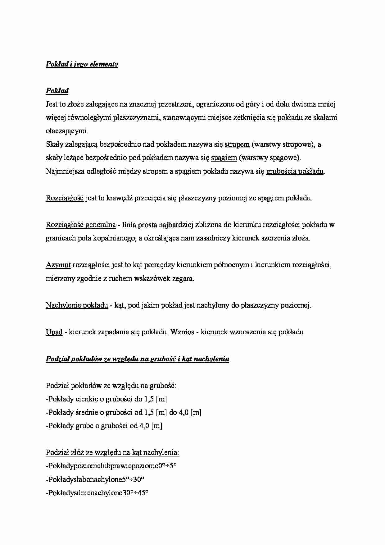 Pokład i jego elementy - omówienie - strona 1