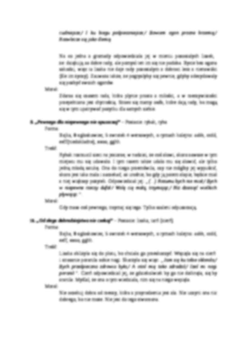 Biernat z Lublina, Ezop - 6-10 pierwszych bajek - strona 2