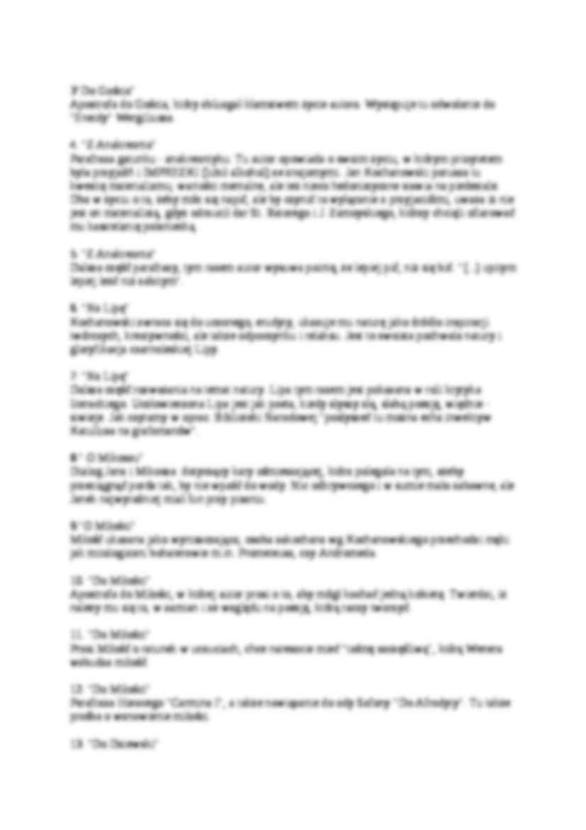 J. Kochanowski - Fraszki, Księgi Trzecie - strona 2