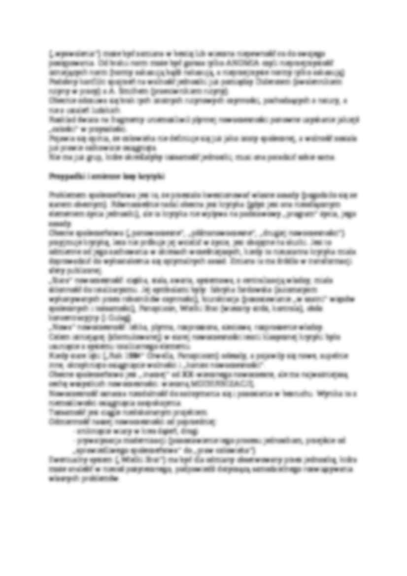 Podstawy socjologii - notatki z wykładów z całego semestru + zadania domowe - strona 3