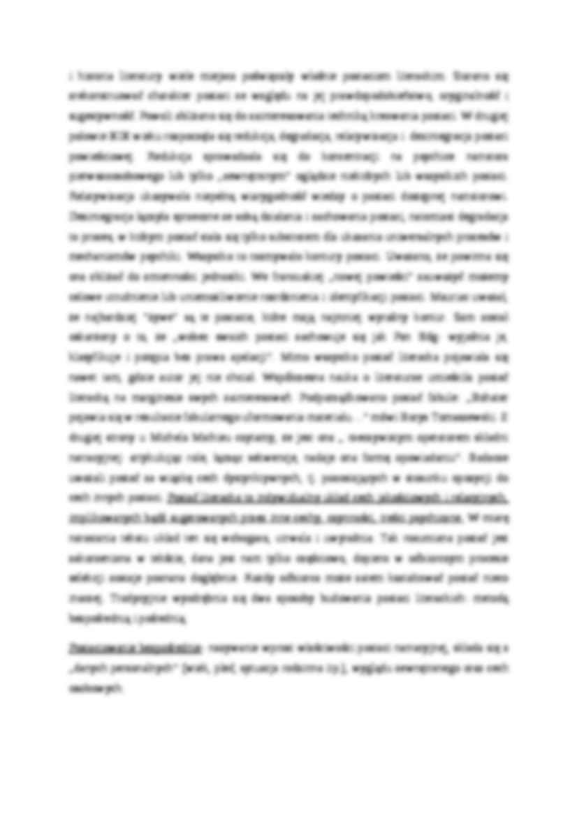 Epitet i jego typy. Postać literacka - strona 3