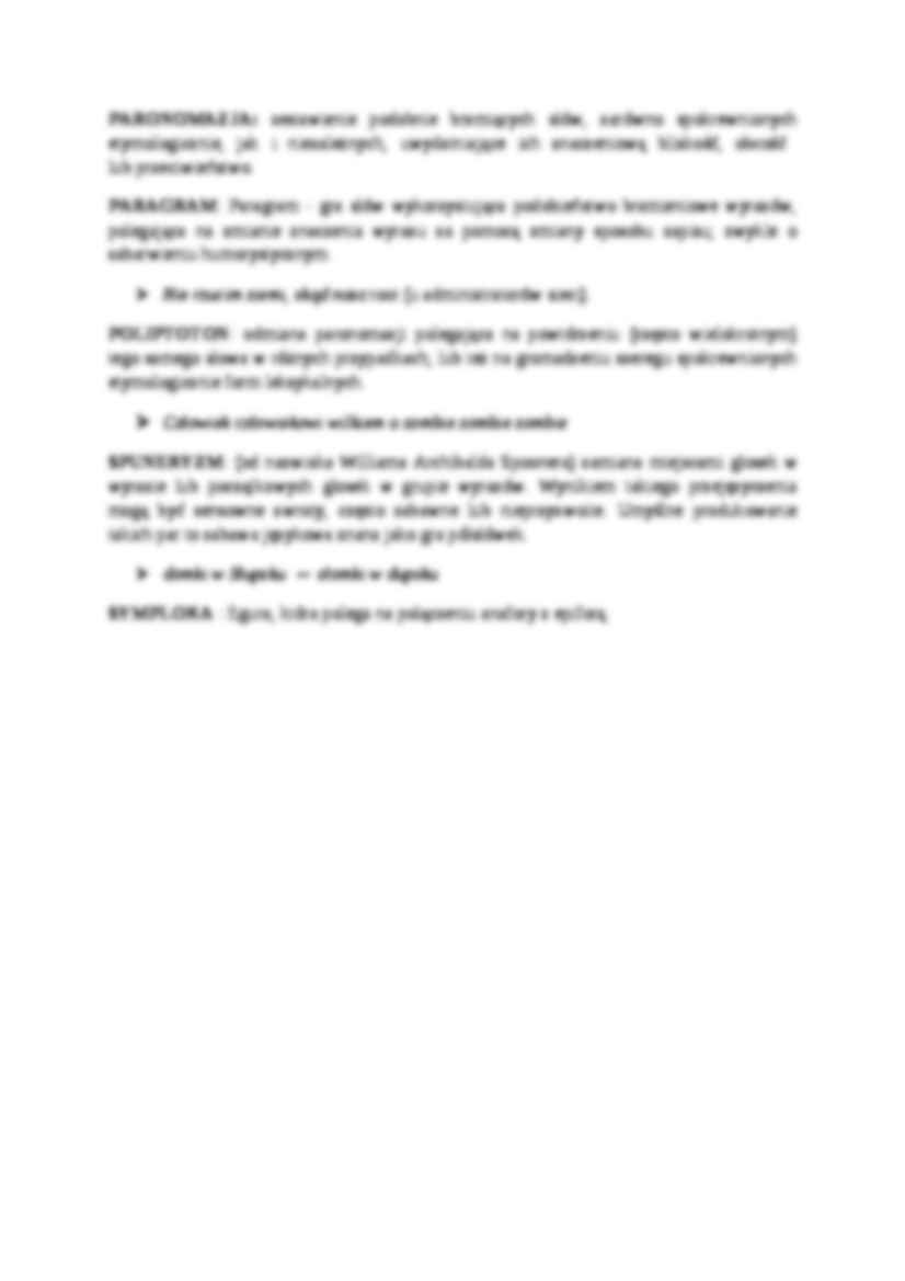 Gra słów i jej odmiany. Porządek fabuły a porządek narracji - strona 3