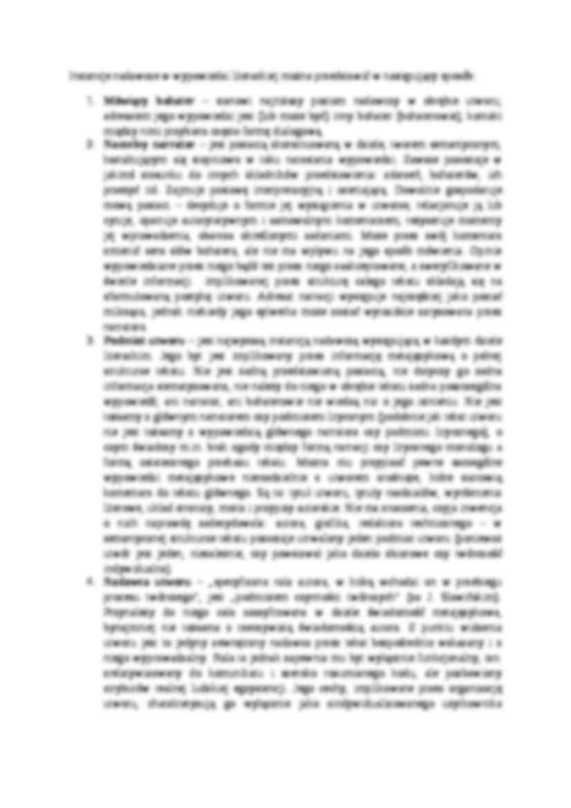 Prozodia w wierszu. Stratyfikacja instancji nadawczych w wypowiedzi literackiej - strona 3