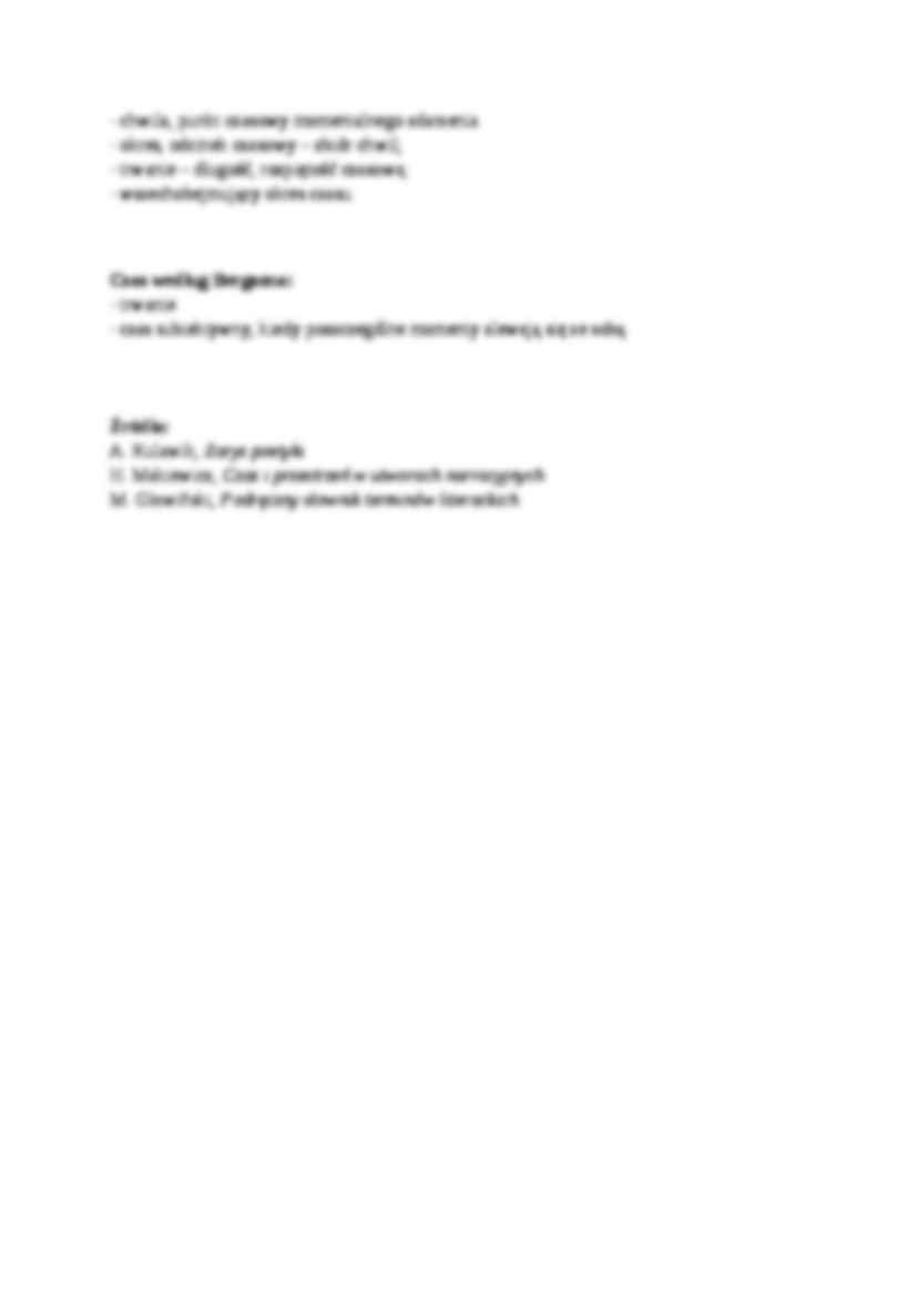 Wyznaczniki strukturalne polskiego sylabotonizmu. Czas w utworze narracyjnym - strona 3