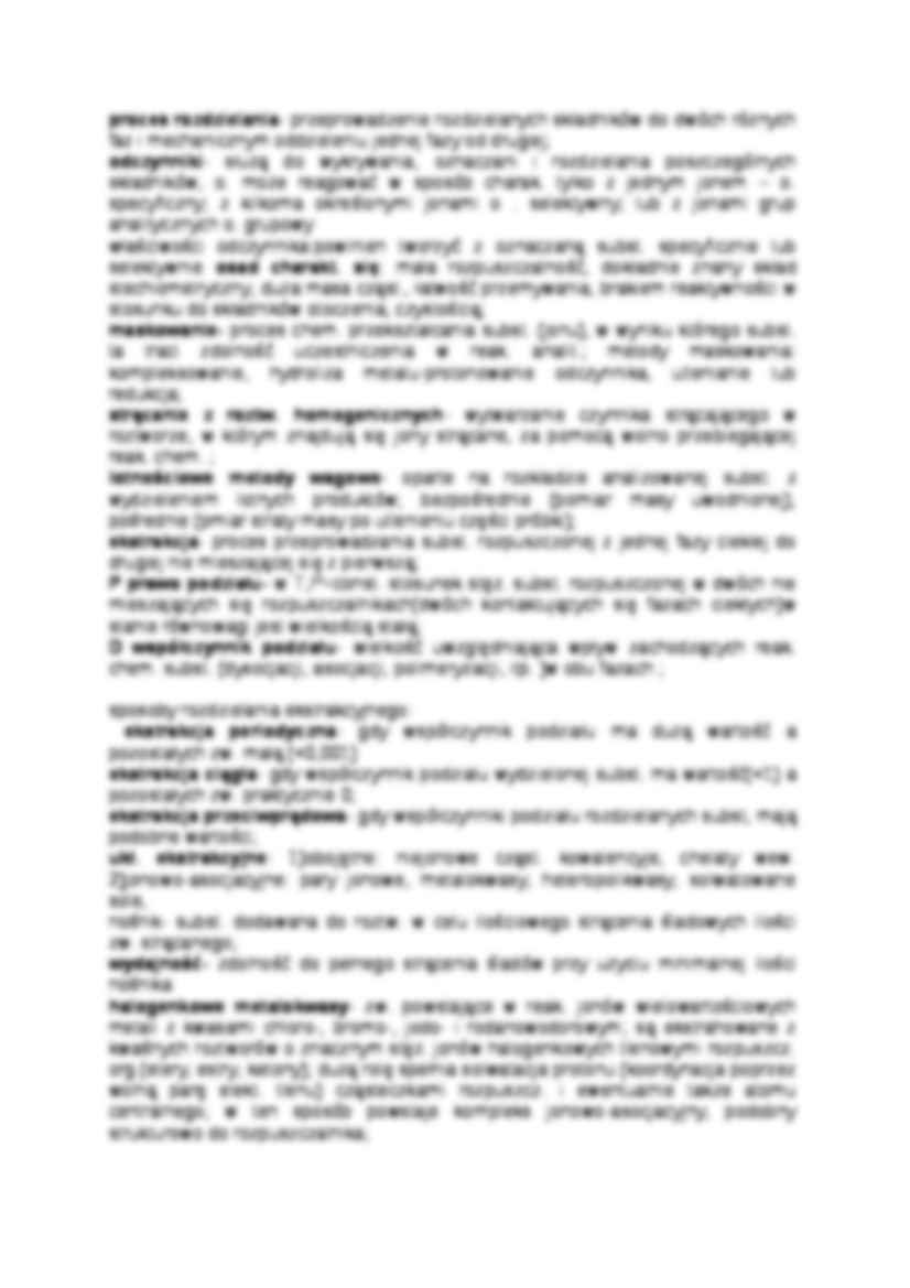 Chemi analityczna-pojęcia - strona 2