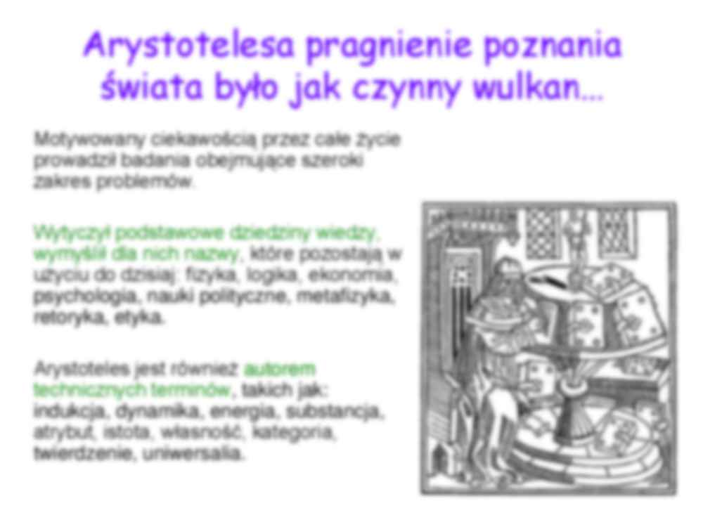 Arystoteles-opracowanie - filozof - strona 3