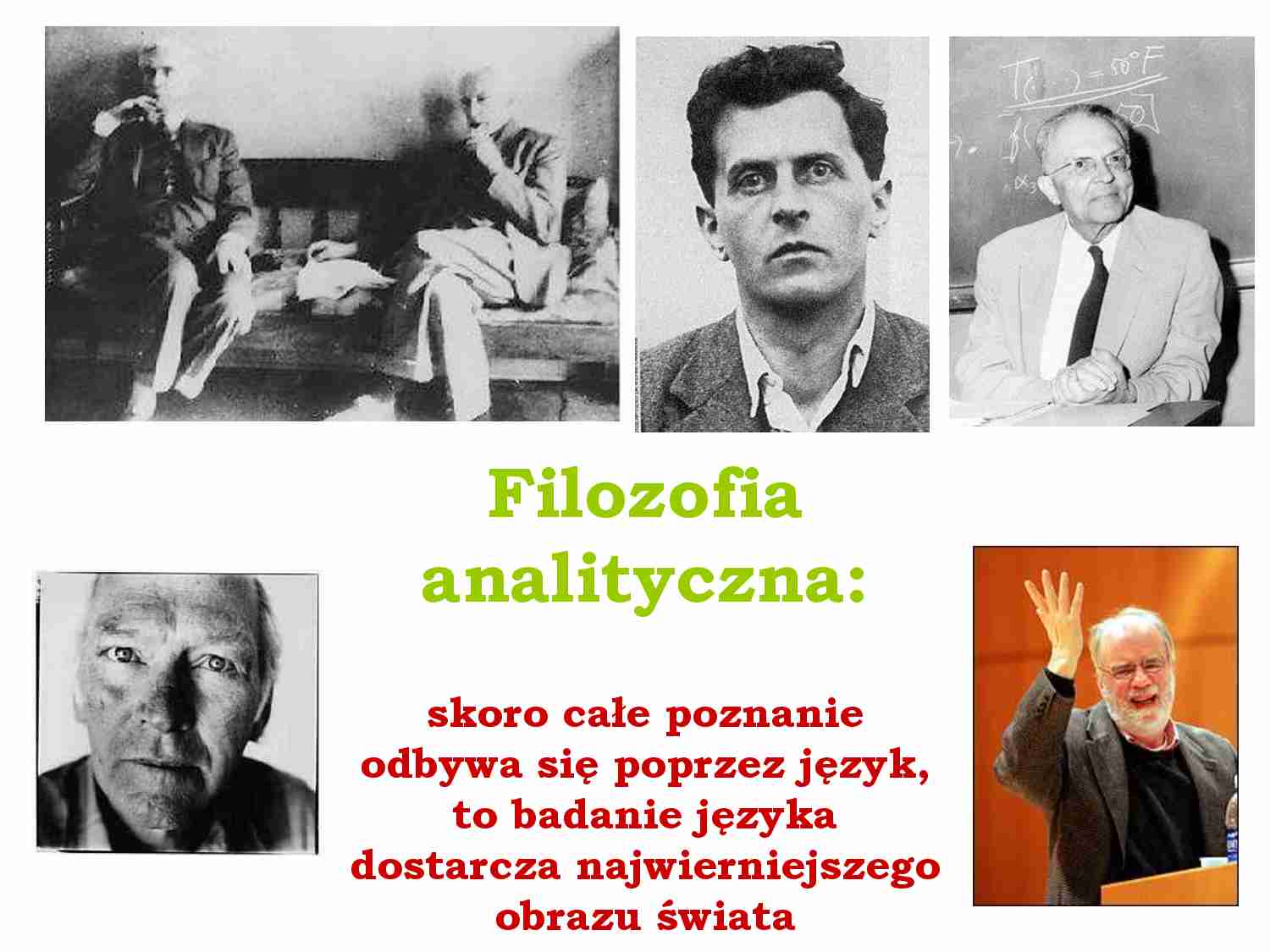 Flozofia analityczna-opracowanie - strona 1