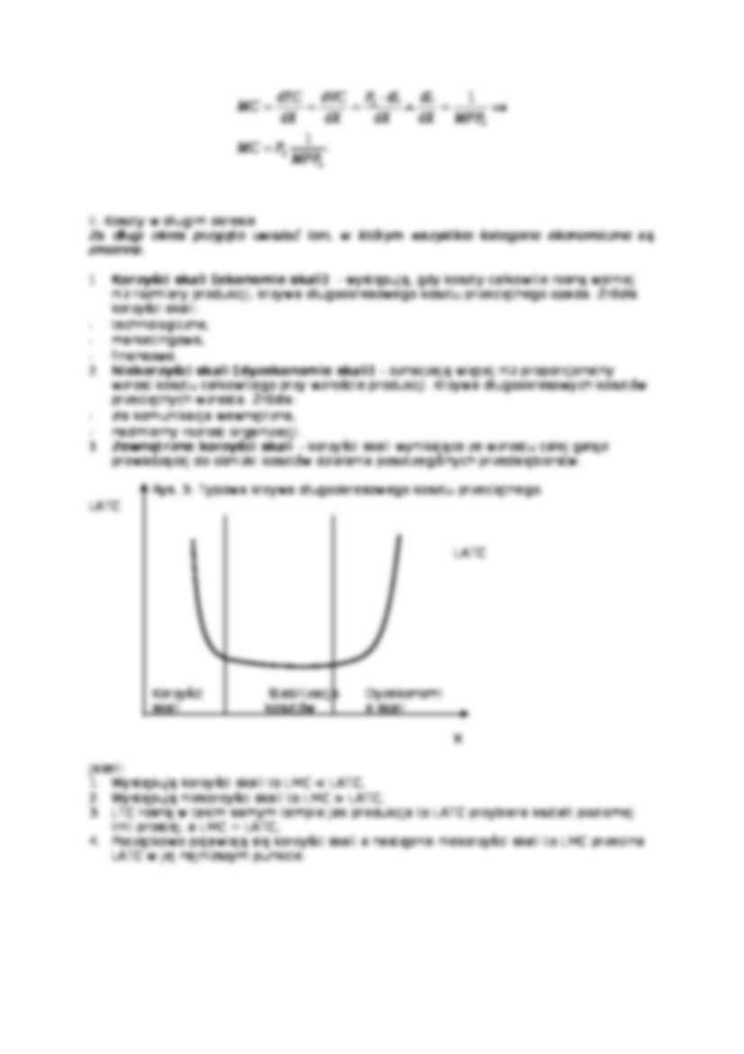 Teoria kosztów-opracowanie - strona 3