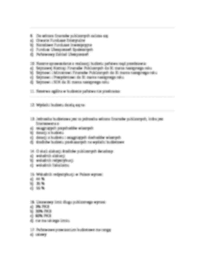 Finanse publiczne-test1 - strona 2