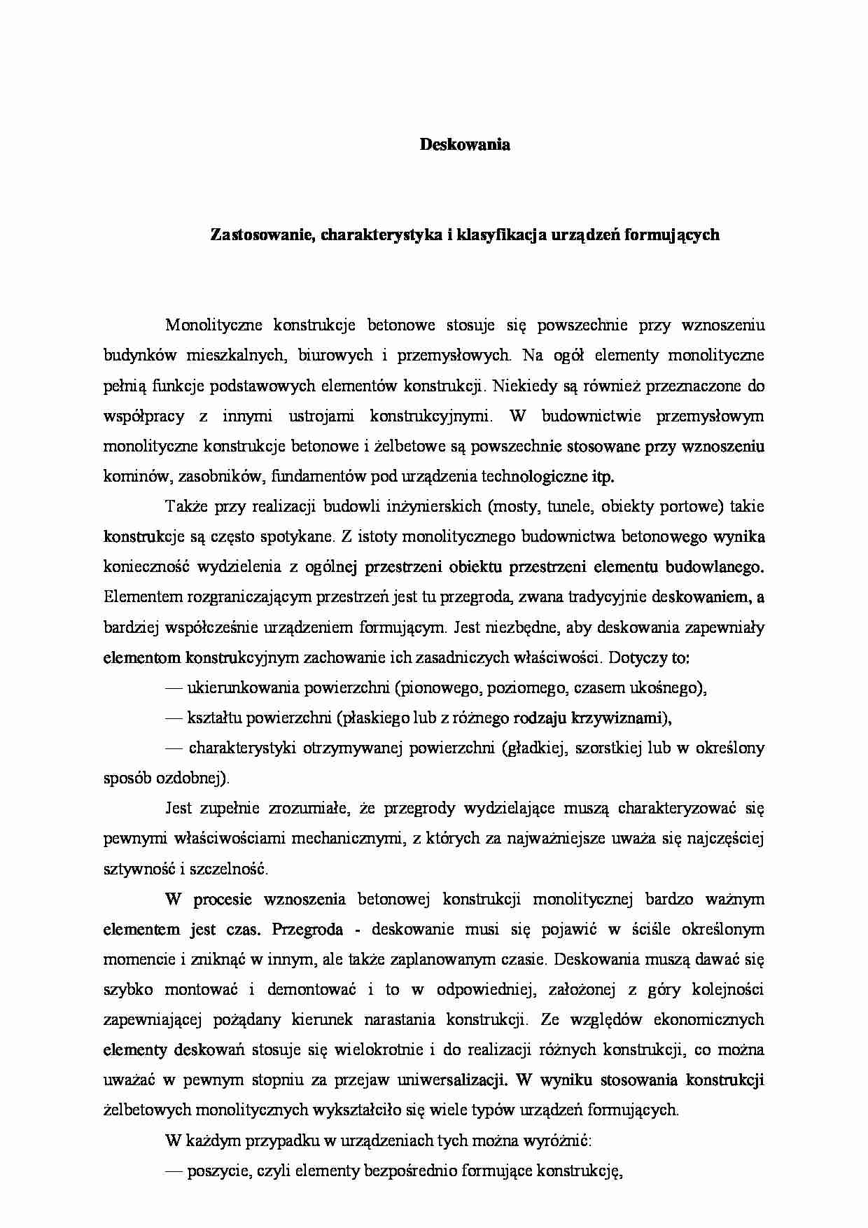 Deskowania - strona 1