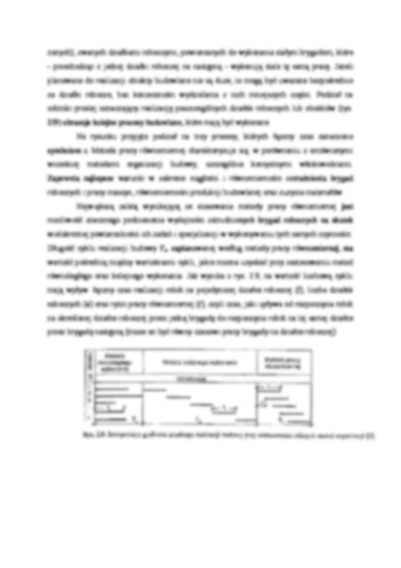 Metody organizacji budowy - strona 2