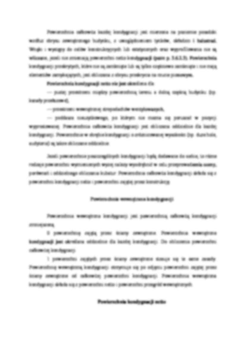 Obliczanie wskaźników powierzchniowych i kubaturowych - strona 2