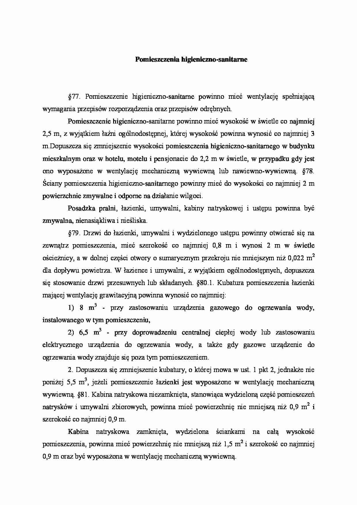 Pomieszczenia higieniczno-sanitarne - strona 1