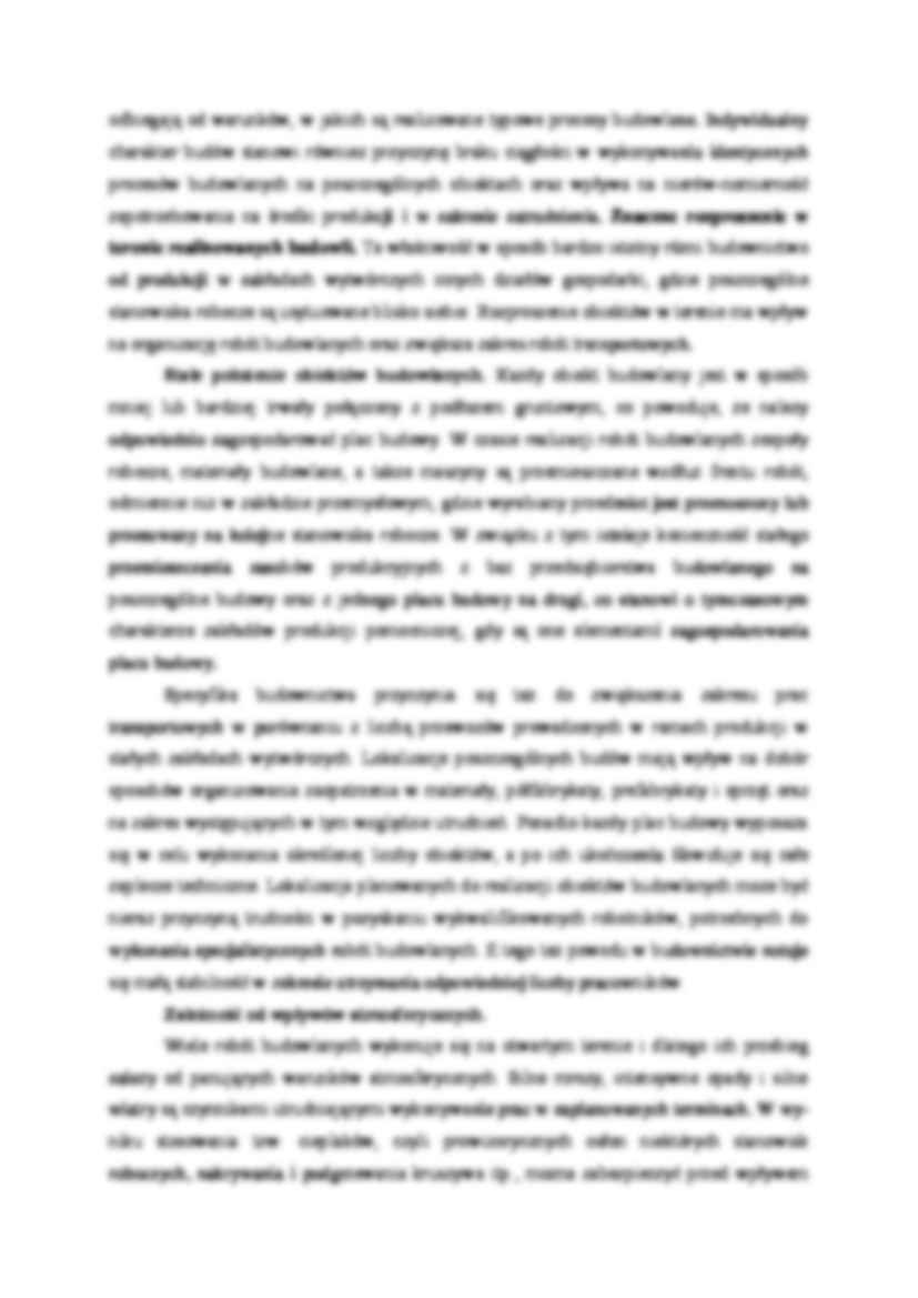 Uwzględnienie specyfiki realizacji procesów budowlanych - strona 2