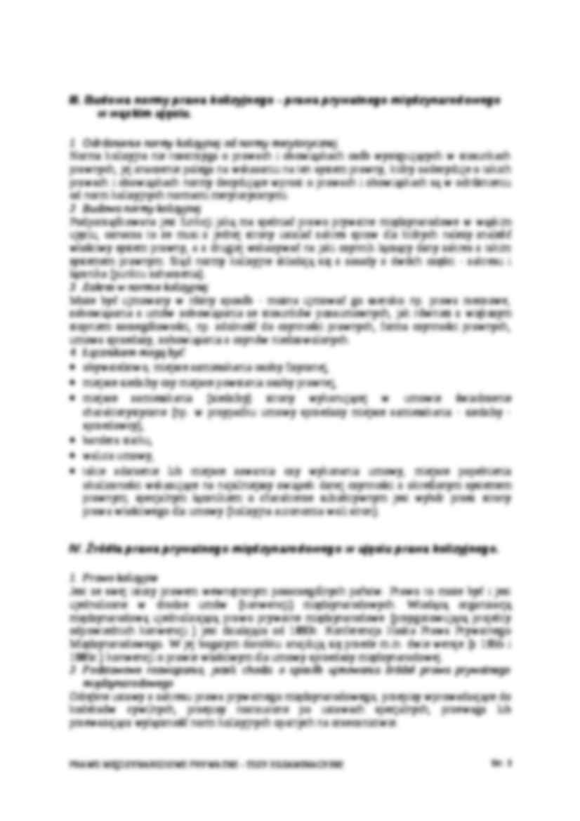 Prawo międzynarodowe - Prawo prywatne - strona 3