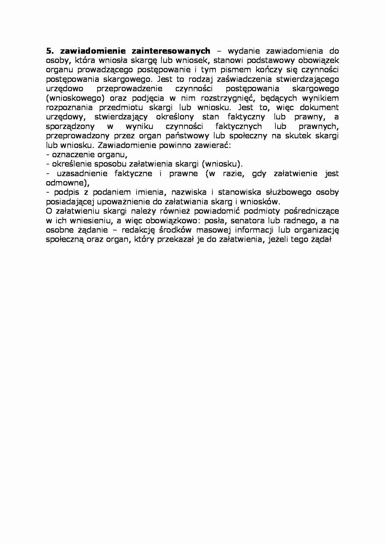 Zawiadomienie zainteresowanych-opracowanie - strona 1