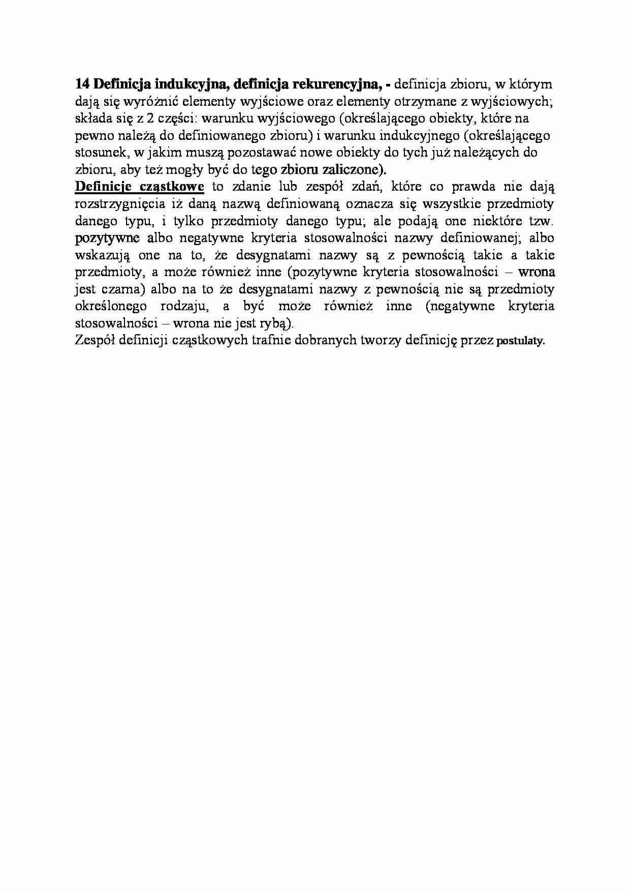 Definicja indukcyjna-opracowanie - strona 1
