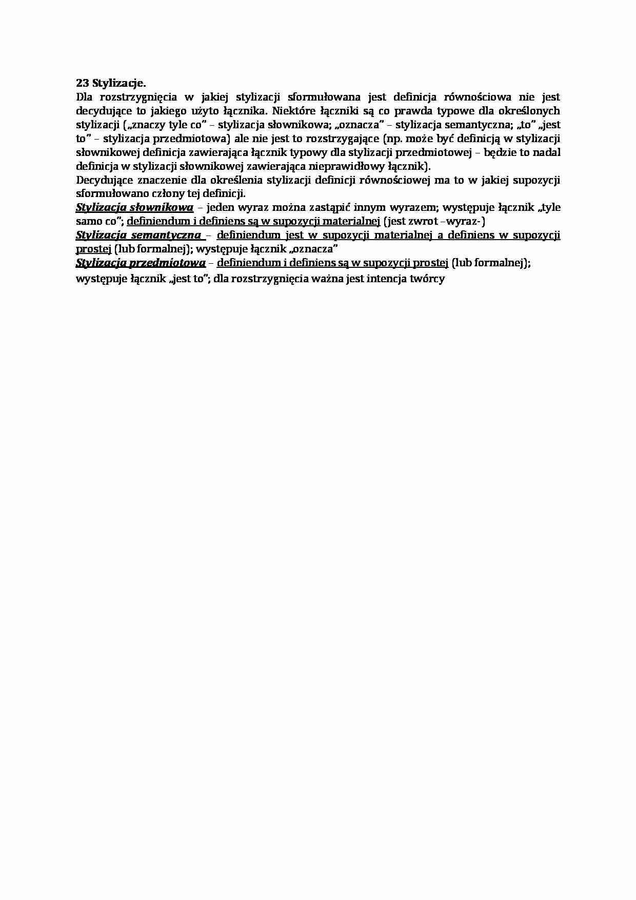 Stylizacje-opracowanie - strona 1