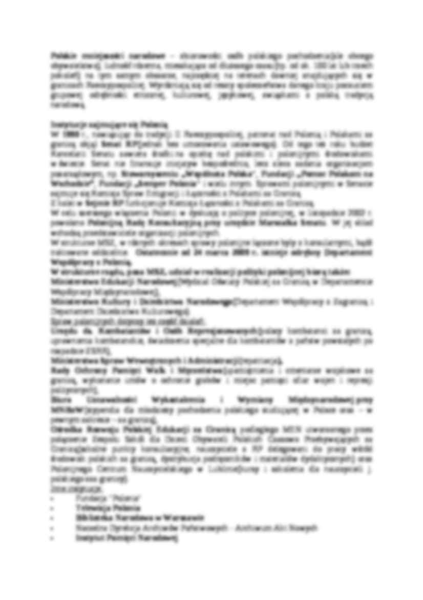 Polityka wobec Polonii - strona 2