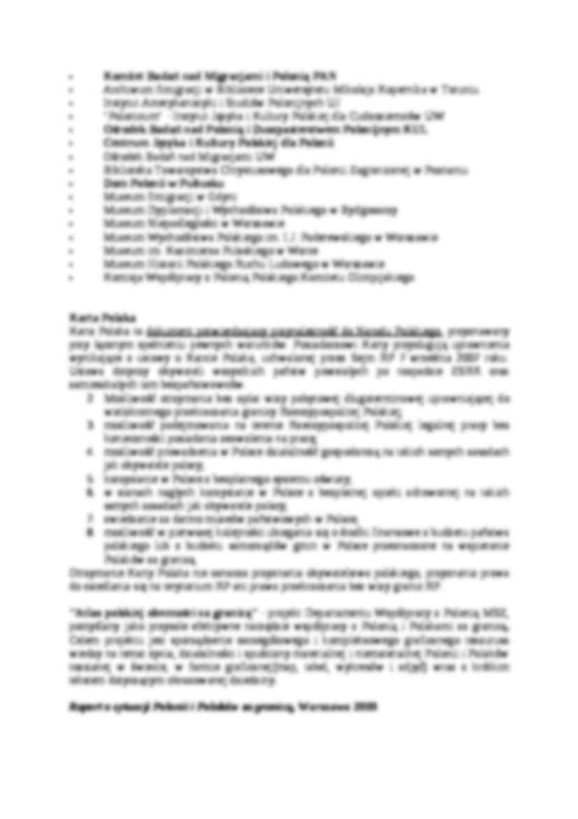 Polityka wobec Polonii - strona 3