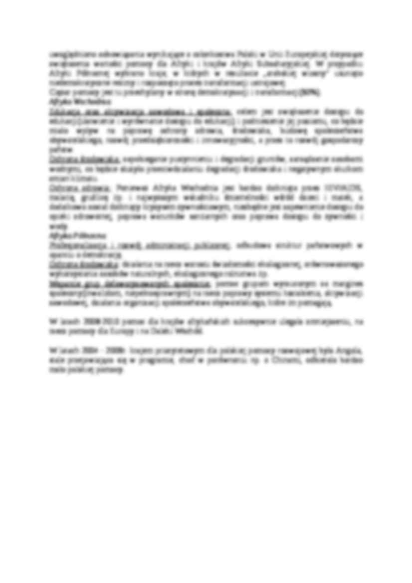 Stosunki Polski z państwami Afryki- opracowanie - strona 2