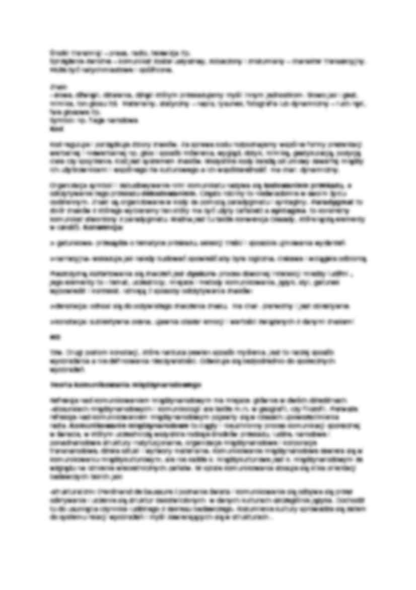 Czym jest komunikowanie- opracowanie - strona 2