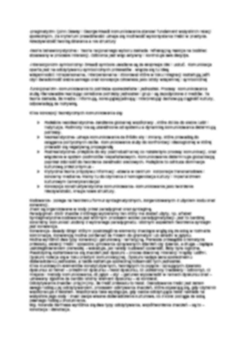 Czym jest komunikowanie- opracowanie - strona 3
