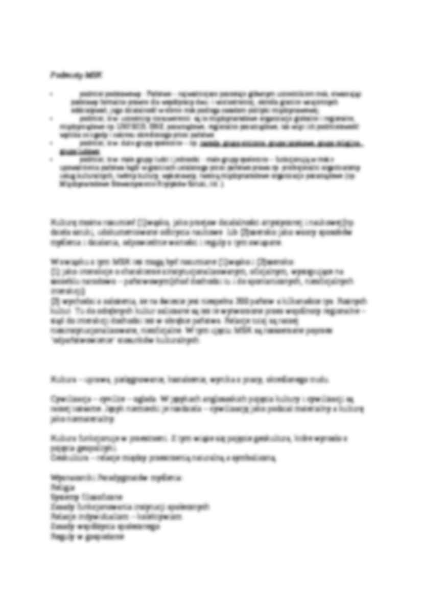 Kultura jako przedmiot współpracy międzynarodowej- opracowanie - strona 2