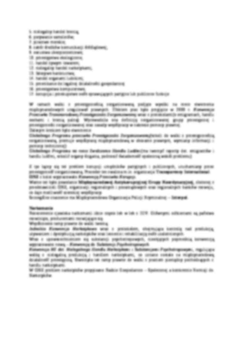 Międzynarodowe problemy społeczne- opracowanie - strona 3
