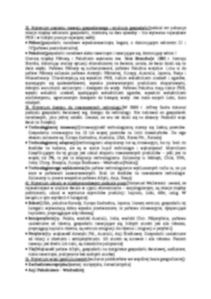 Gospodarka światowa- opracowanie - strona 2