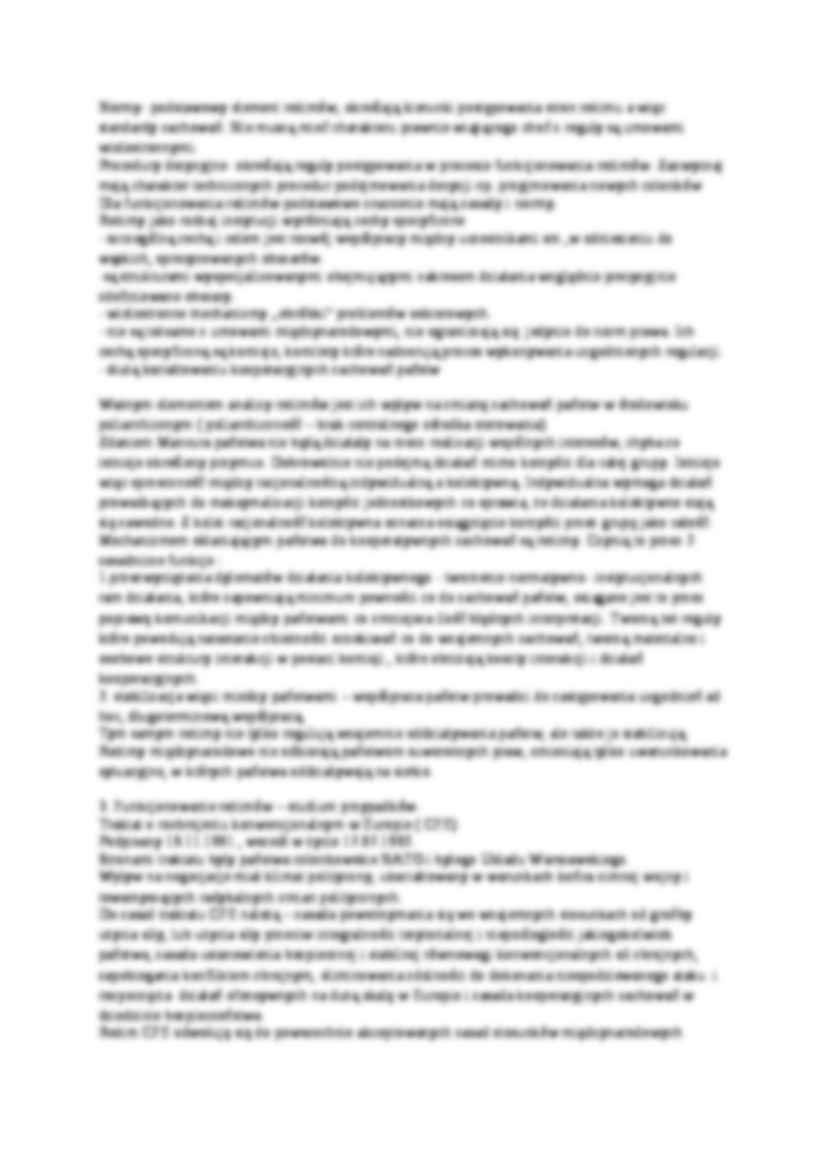 Reżimy międzynarodowe- opracowanie - strona 2
