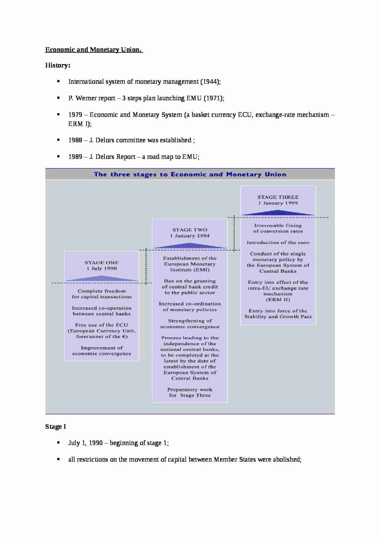 Economic and Monetary Union - strona 1