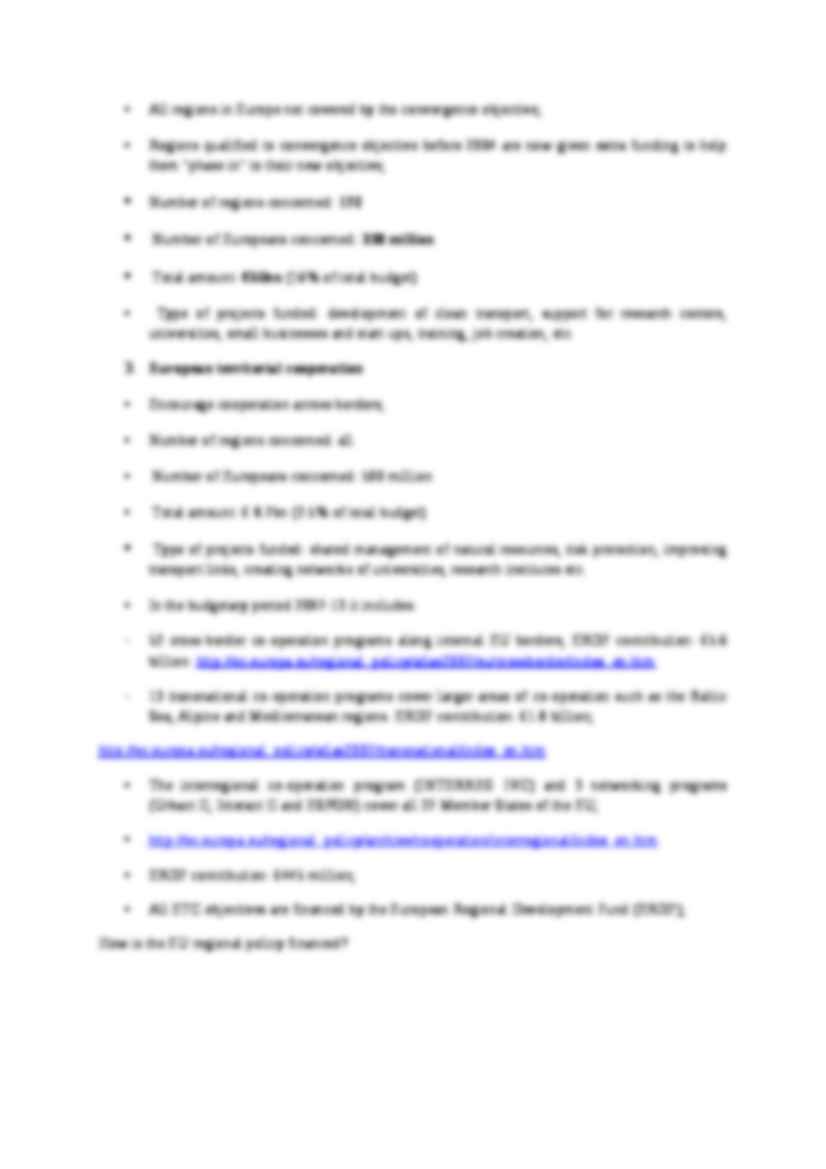 Regional policy of the EU - strona 2