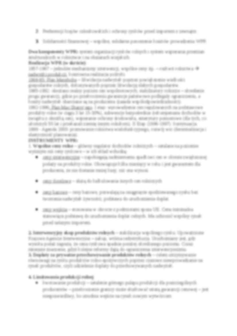 Polityka rolna- opracowanie - strona 2