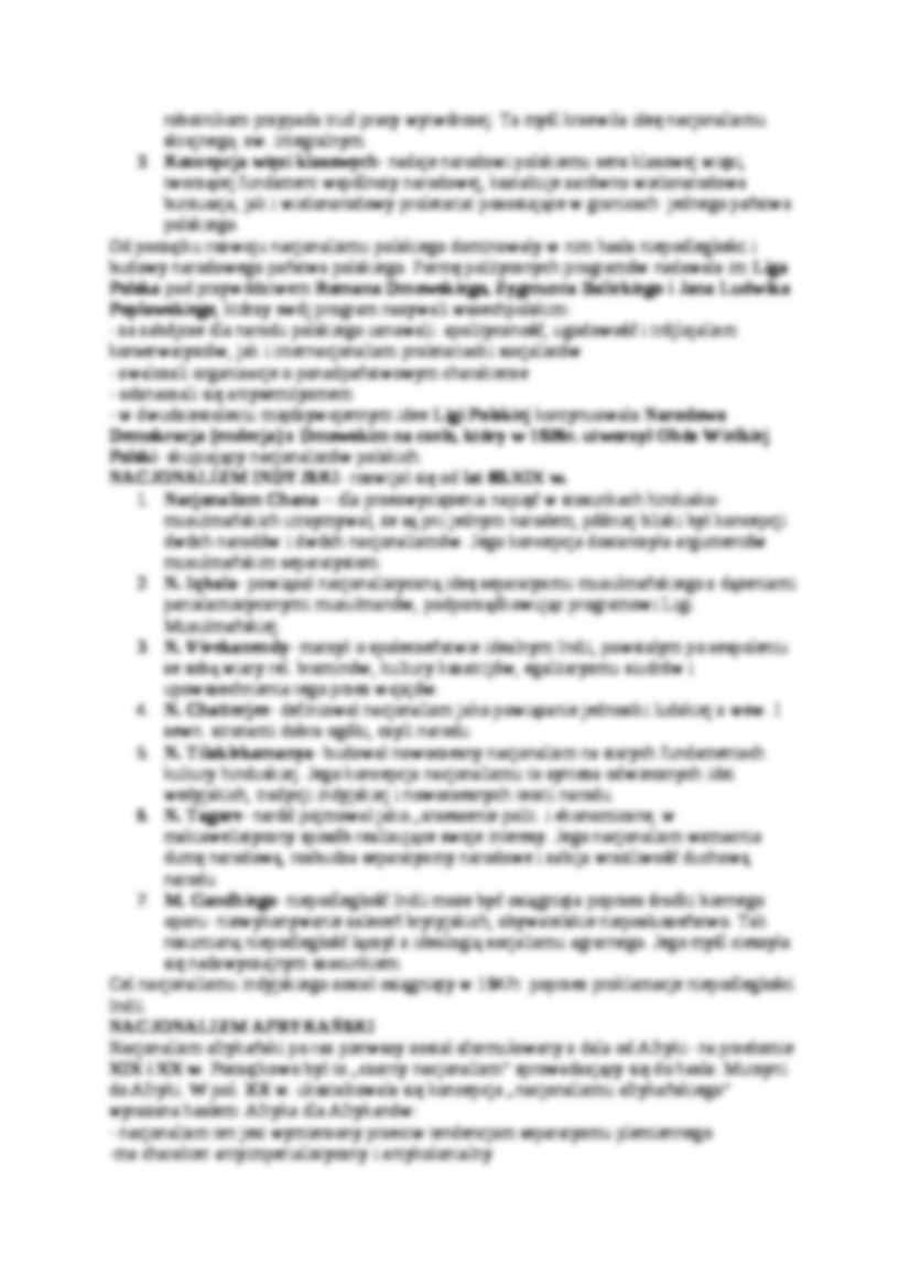 Nacjonalizm - klasyfikacja, rodzaje, nurty - strona 3