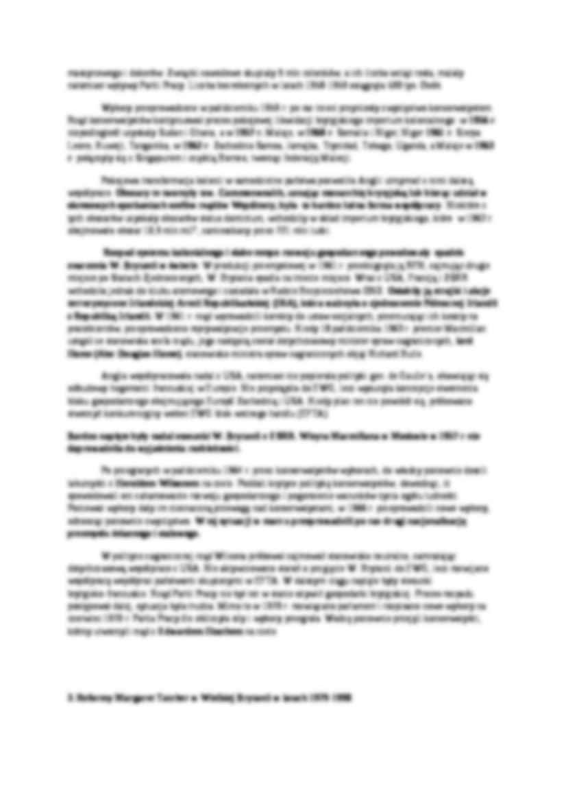 Polityka zagraniczna Wielkiej Brytanii- opracowanie - strona 3