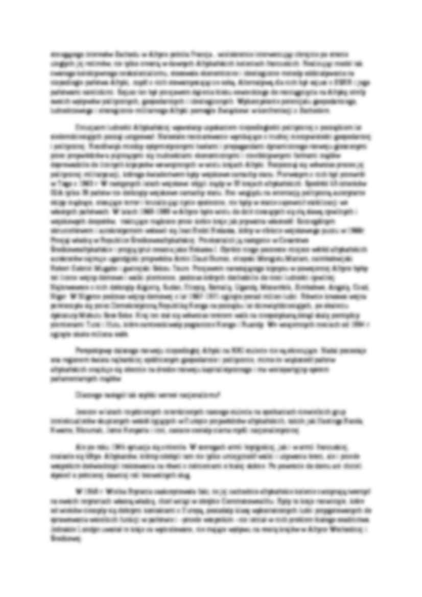 Proces dekolonizacji w Afryce- opracowanie - strona 2