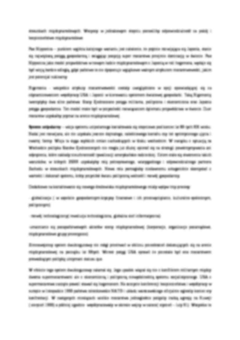 Unipolarny system bezpieczeństwa - narodziny, istota, funkcjonowanie - strona 2