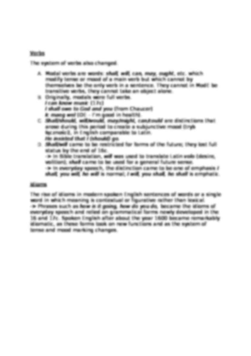 THE SCOPE OF MODERN ENGLISH-changes in syntax and grammar - strona 2