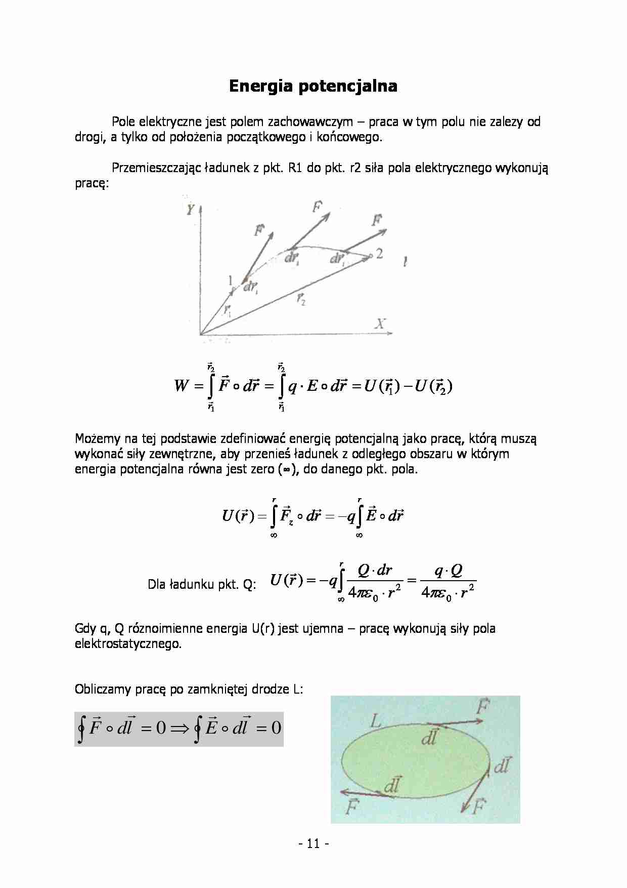 Wykład - energia potencjalna - strona 1