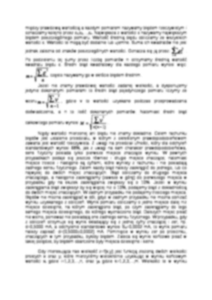 Wykład - błędy pomiarowe - strona 3